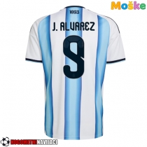 Moške Nogometnih dresov Argentina Julian Alvarez #9 Domači SP 2026 Kratki rokavi